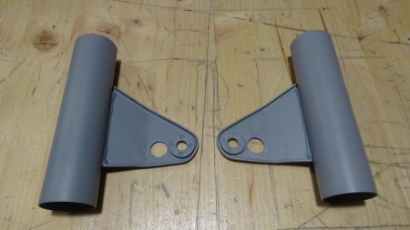 Lampenhalter grundiert